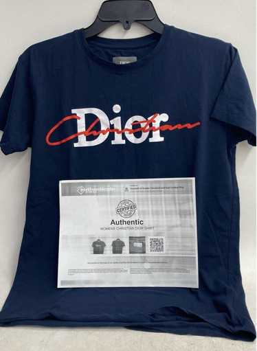 Authentic Christian Dior Women Navy Blue T Shirt S