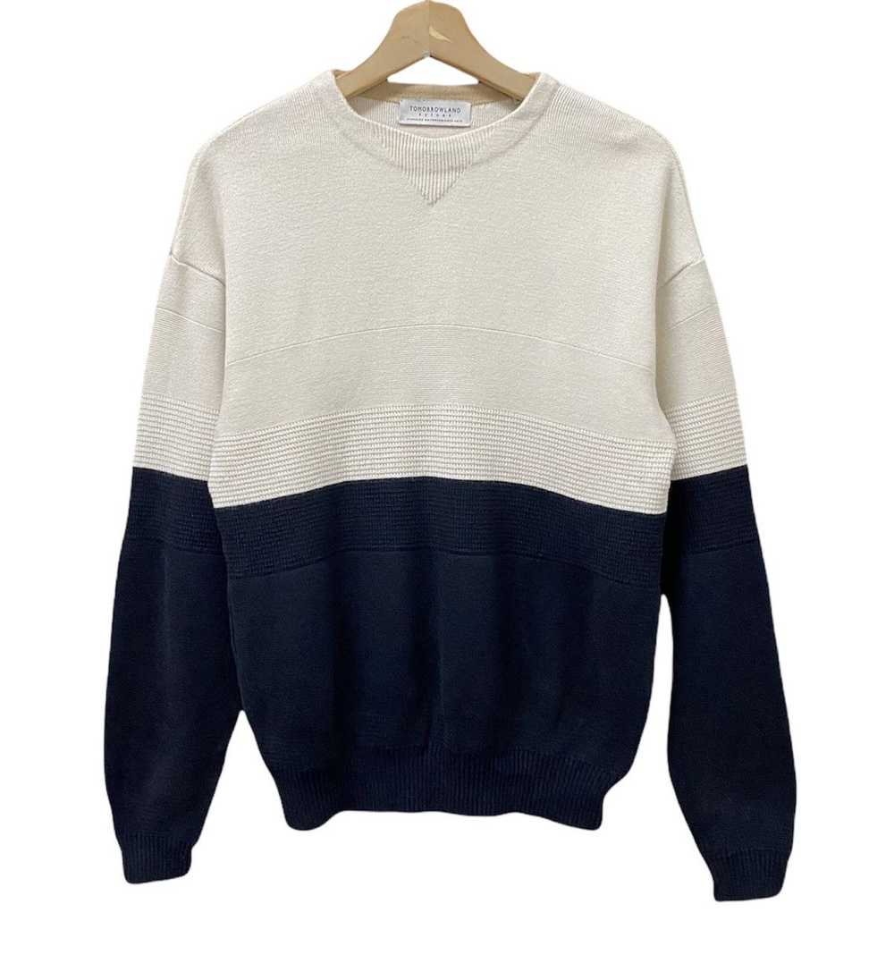 Archival Clothing × Coloured Cable Knit Sweater ×… - image 1