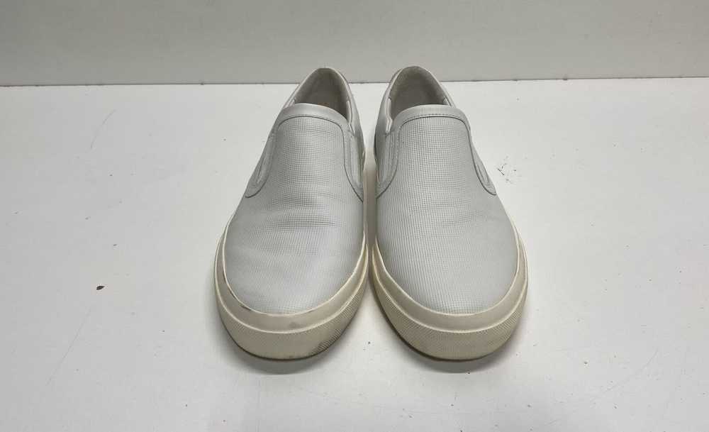 Vince White Leather Slip-On Casual Shoes Men's SZ… - image 5