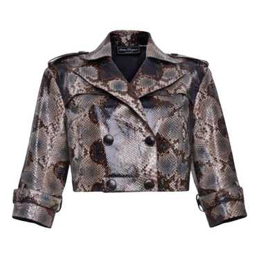 Salvatore Ferragamo Python jacket - image 1