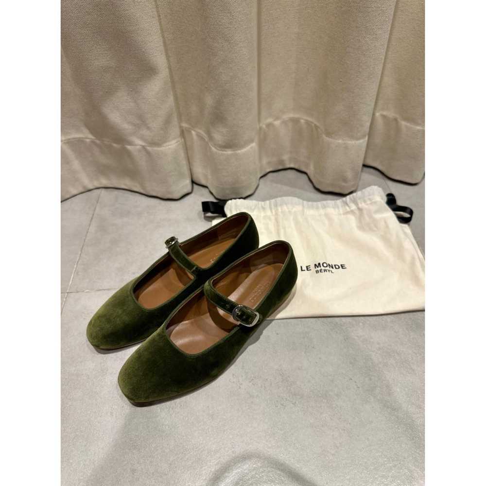 Le Monde Beryl Velvet flats - image 10