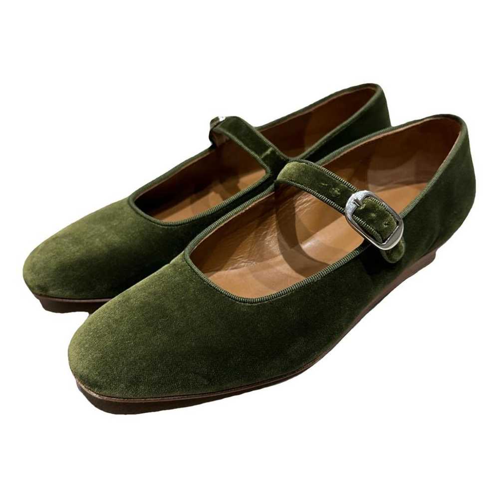 Le Monde Beryl Velvet flats - image 1