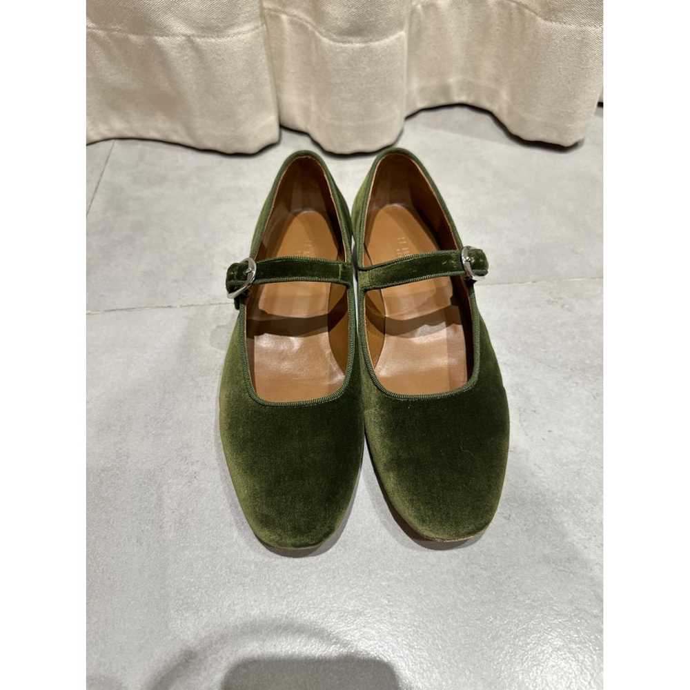 Le Monde Beryl Velvet flats - image 2