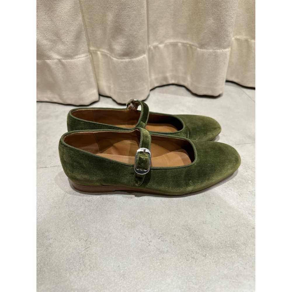 Le Monde Beryl Velvet flats - image 3