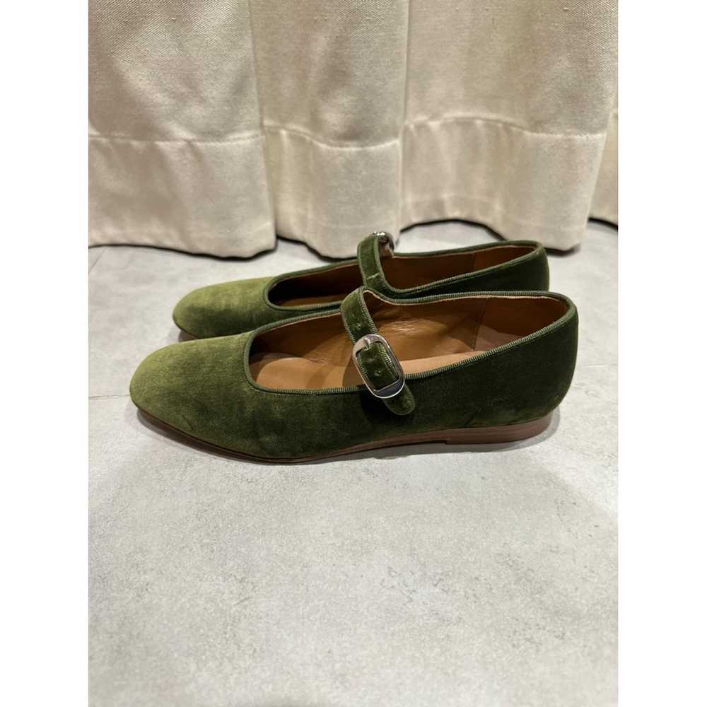 Le Monde Beryl Velvet flats - image 4