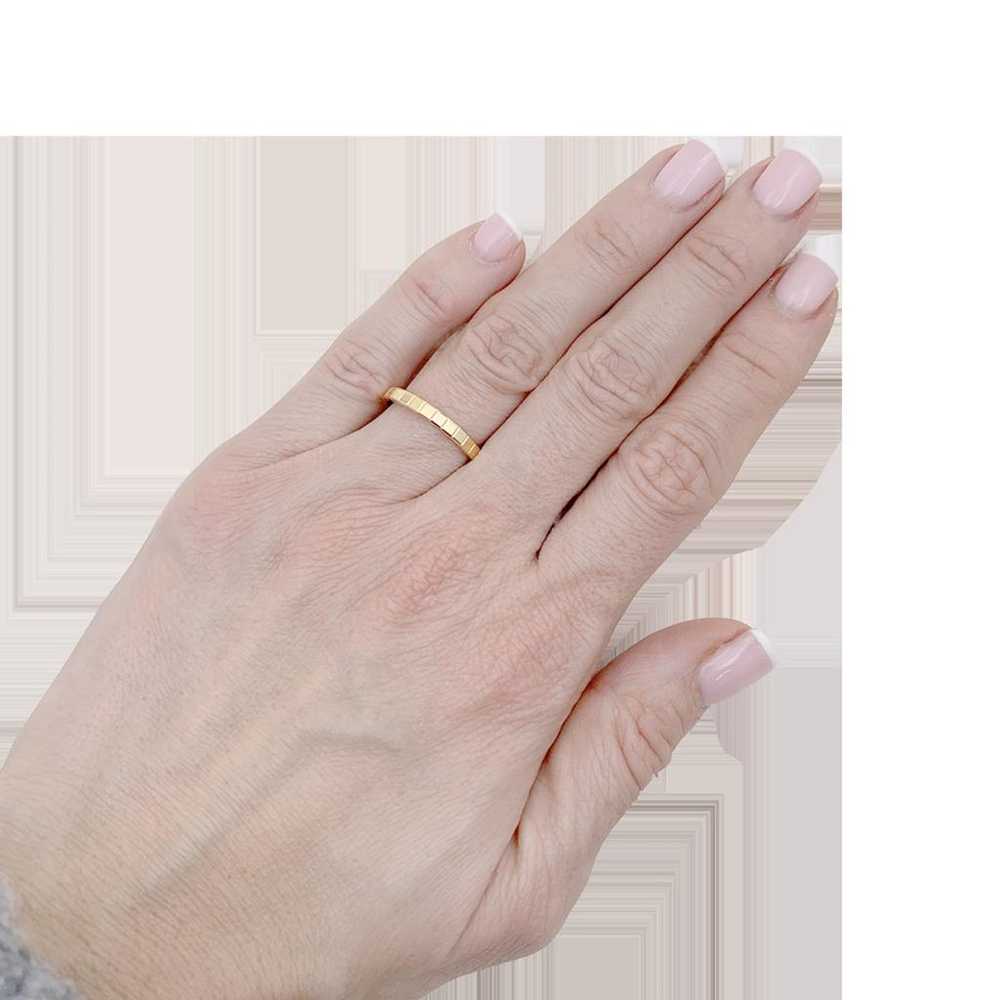 Chopard Ice Cube yellow gold ring - image 6