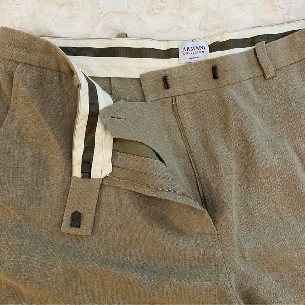 Armani Collezioni Linen trousers - image 4