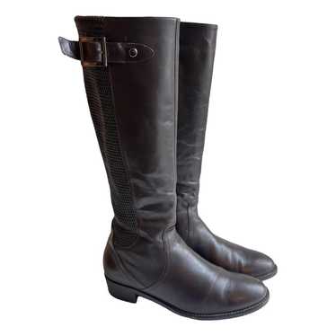 Aquatalia Leather riding boots