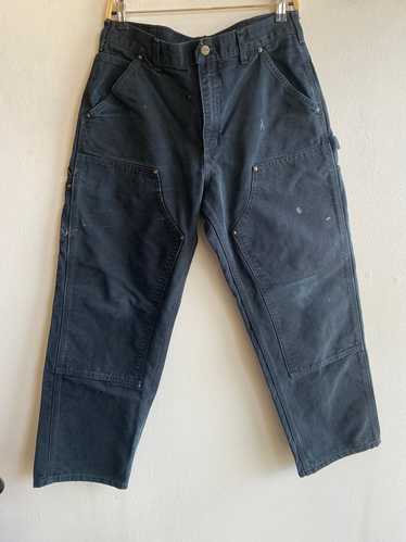 Vintage Y2K Carhartt Double Knee Canvas Work Pants