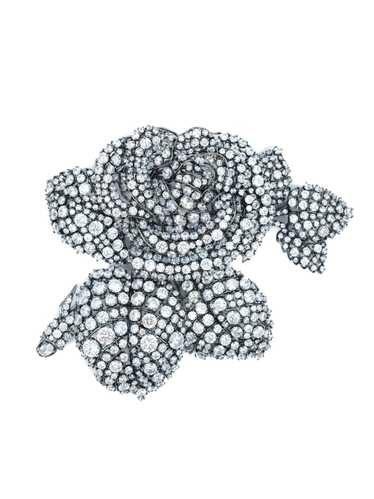 Jarin Crystal Rose Brooch