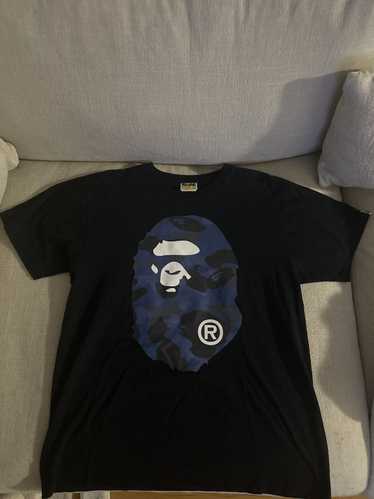 Bape Color Camo Big Ape Head Tee - image 1