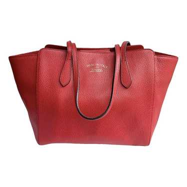 Gucci Swing leather tote