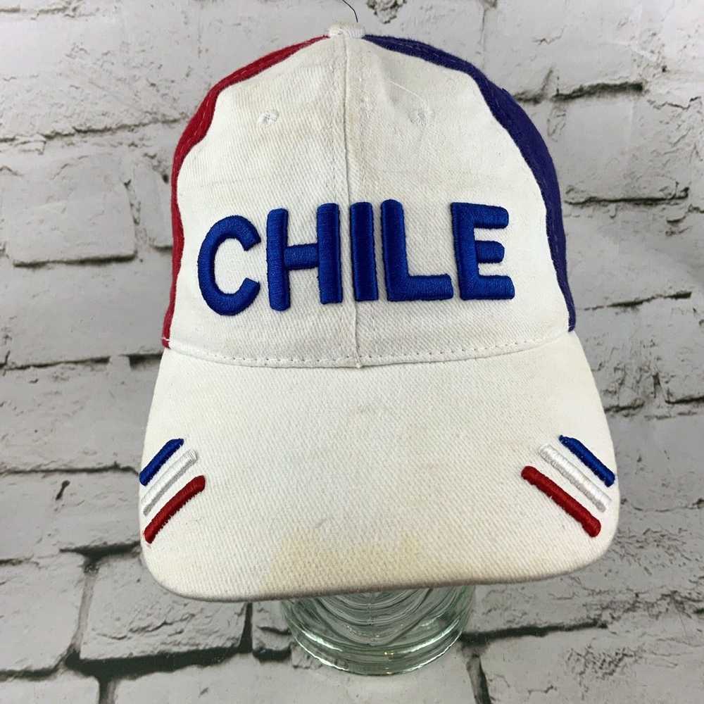 Jockey White Blue and Red Chile Jockey Strap Back… - image 1