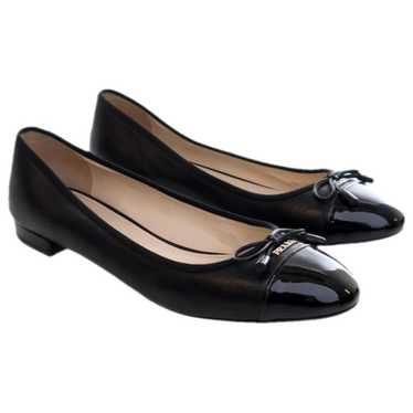 Prada Leather ballet flats