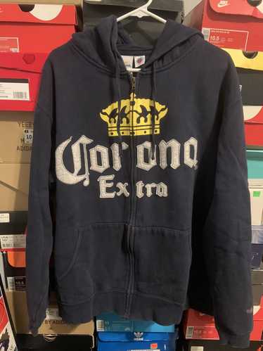 Corona × Vintage Corona Extra Zip Up Hoodie