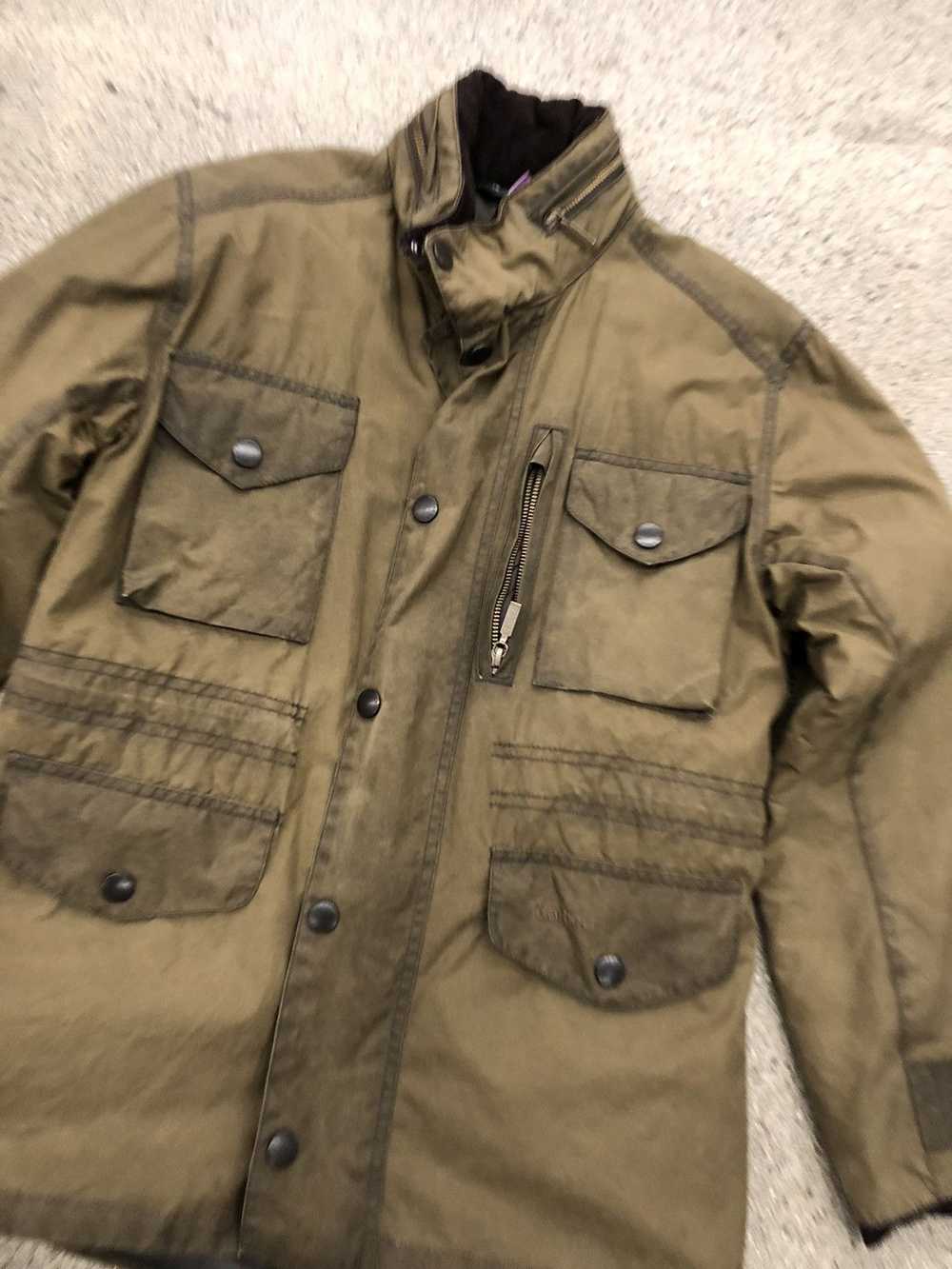 Barbour × Waxed Barbour Sapper Waxed Jacket small - image 2