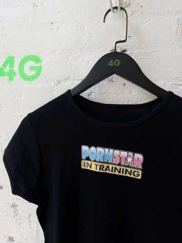 Vintage Vintage 90s PORNSTAR PORN SHIRT BABY TEE S