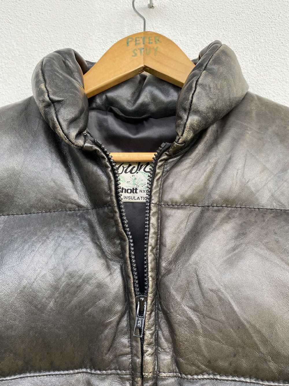 Leather Jacket × Schott × Vintage 🔥VINTAGE SCHOT… - image 11