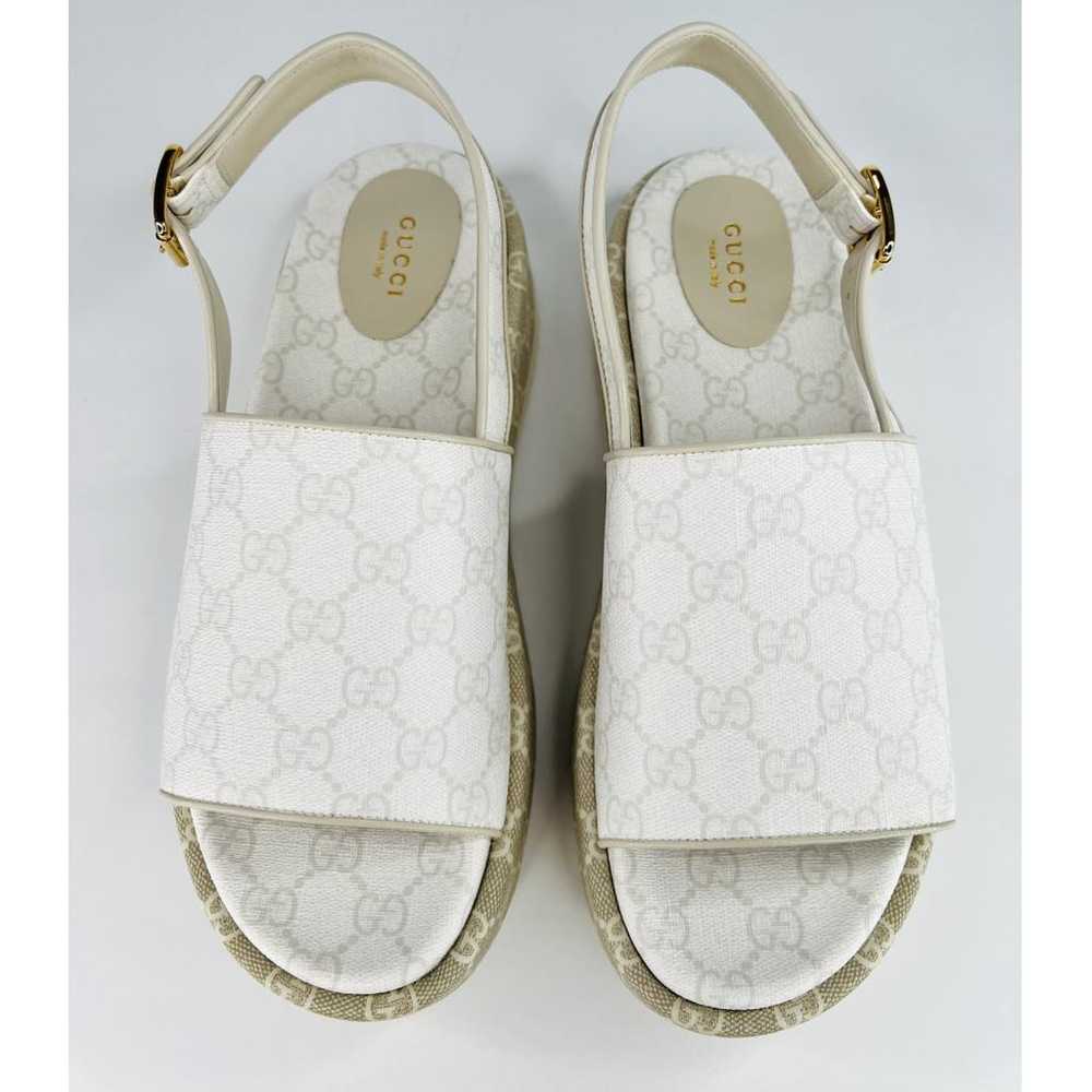 Gucci Leather sandal - image 6