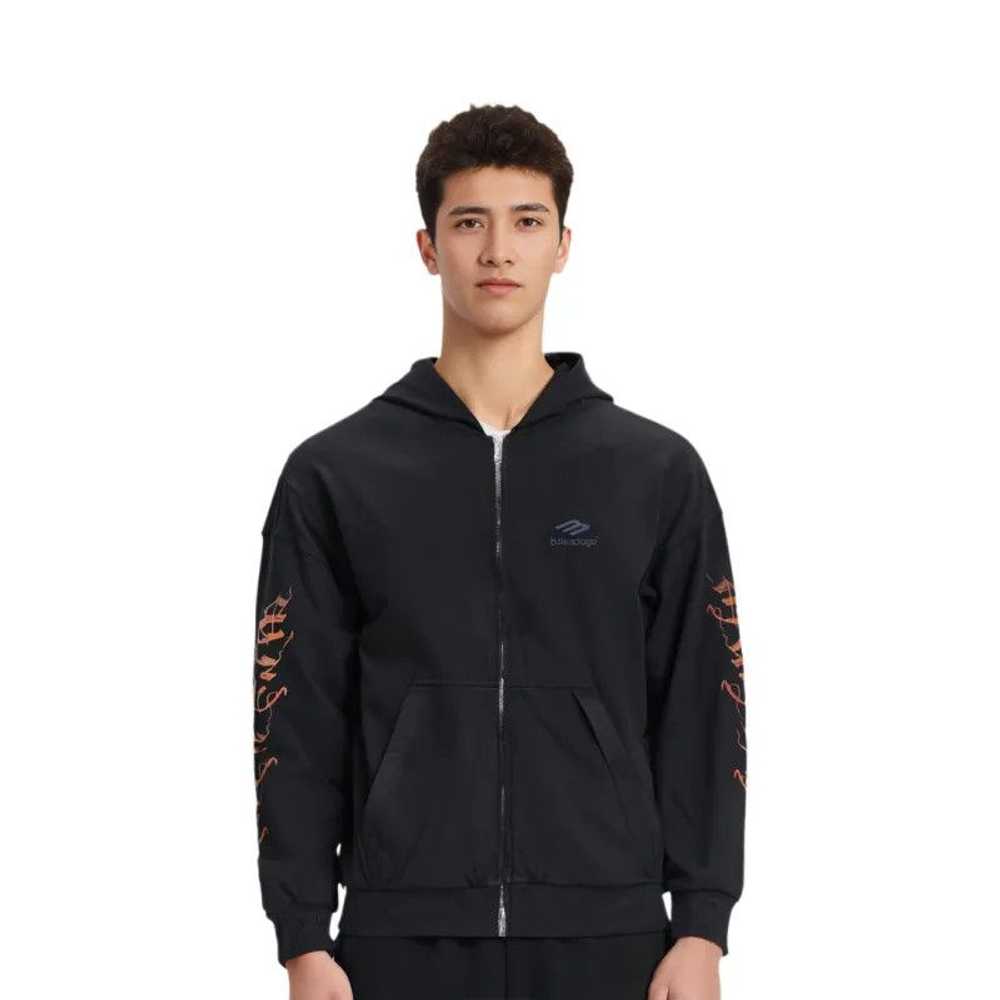 Balenciaga o1srvl11e1124 Dup / Heavy Metal Zip-Up… - image 3