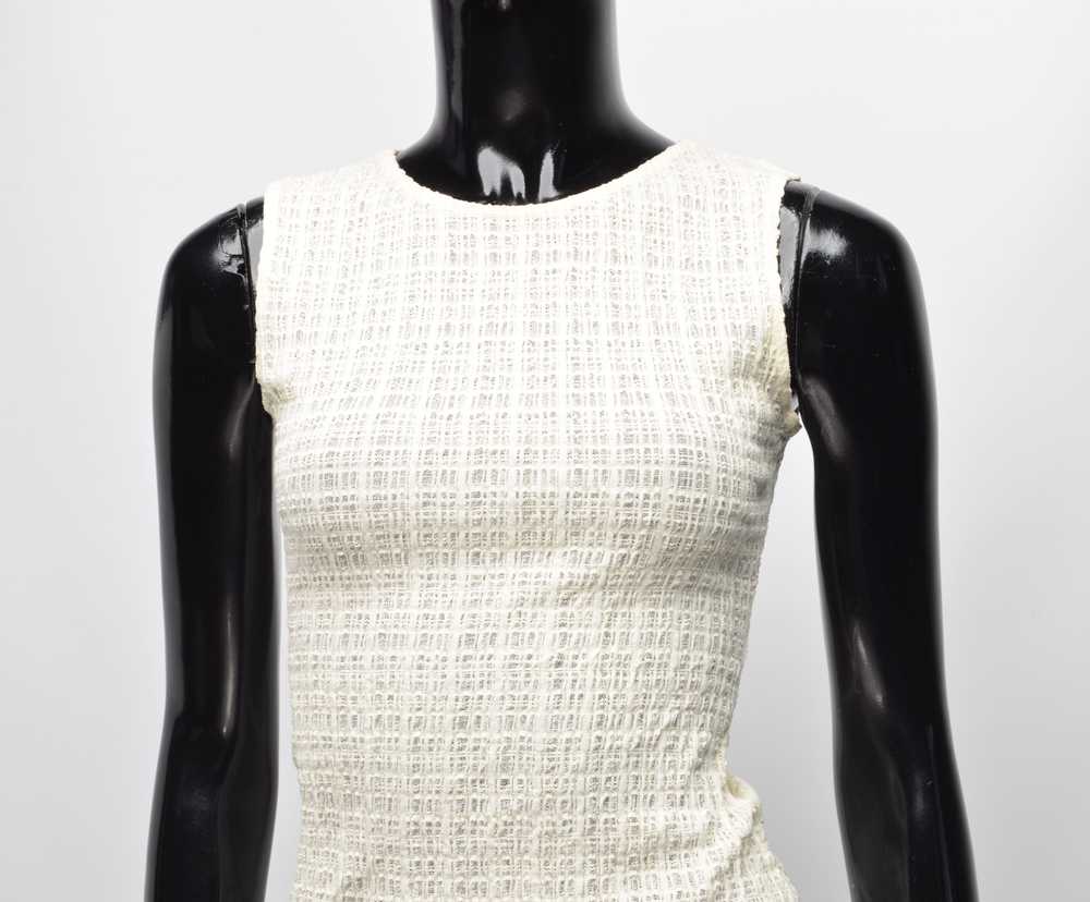 Wolford Wolford Mesh Lace Cream Top - image 2