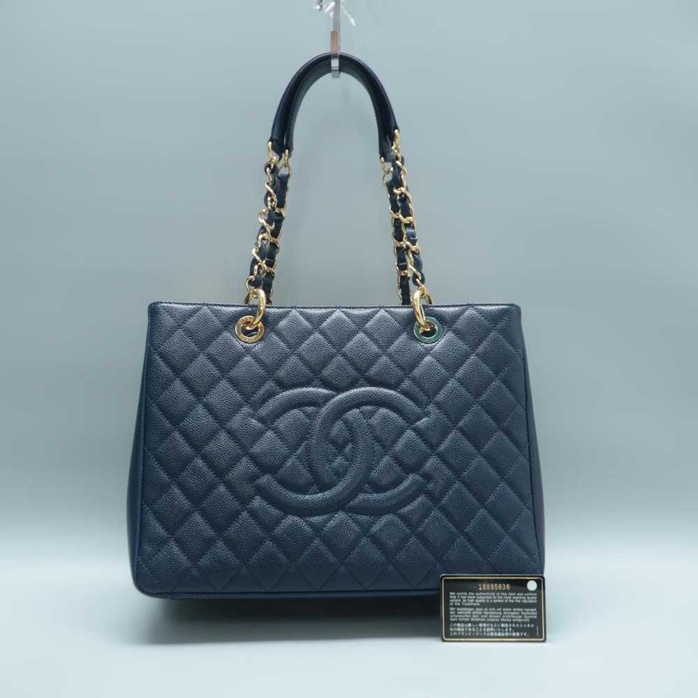 Chanel Grand shopping leather handbag - image 2