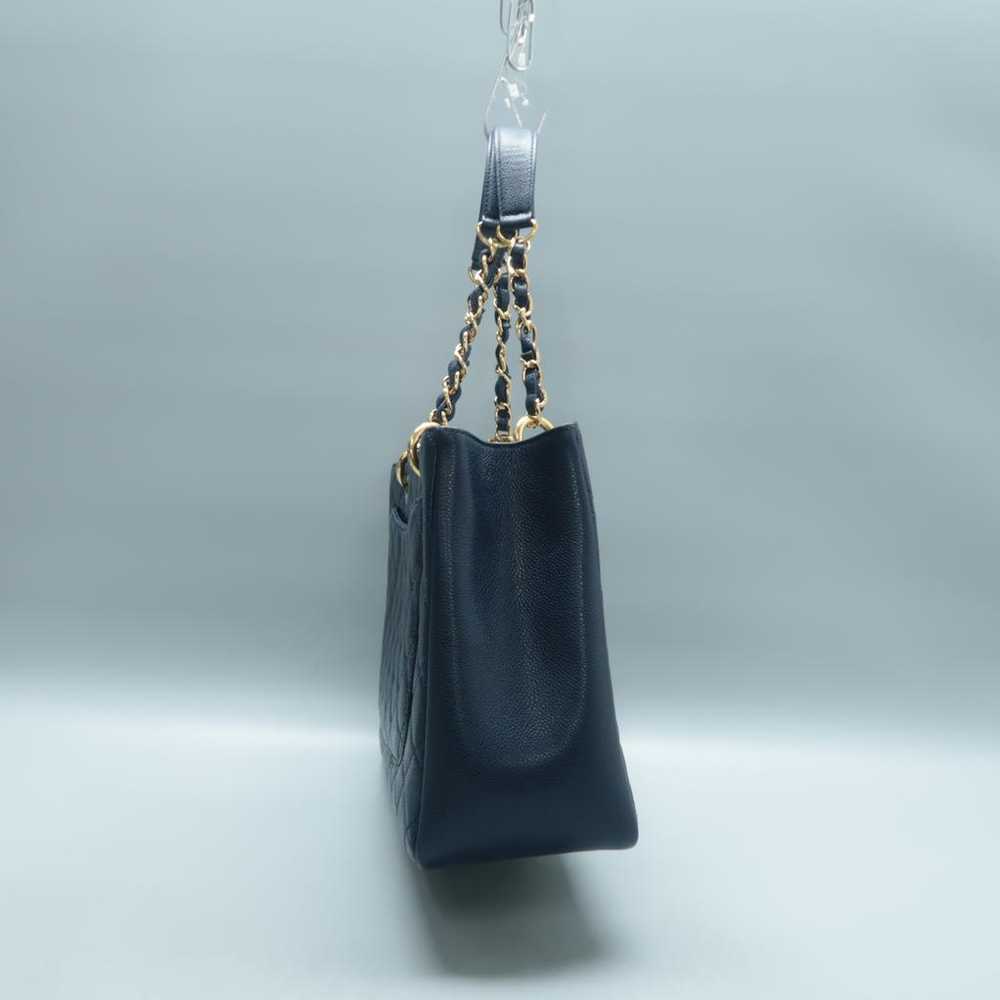 Chanel Grand shopping leather handbag - image 3