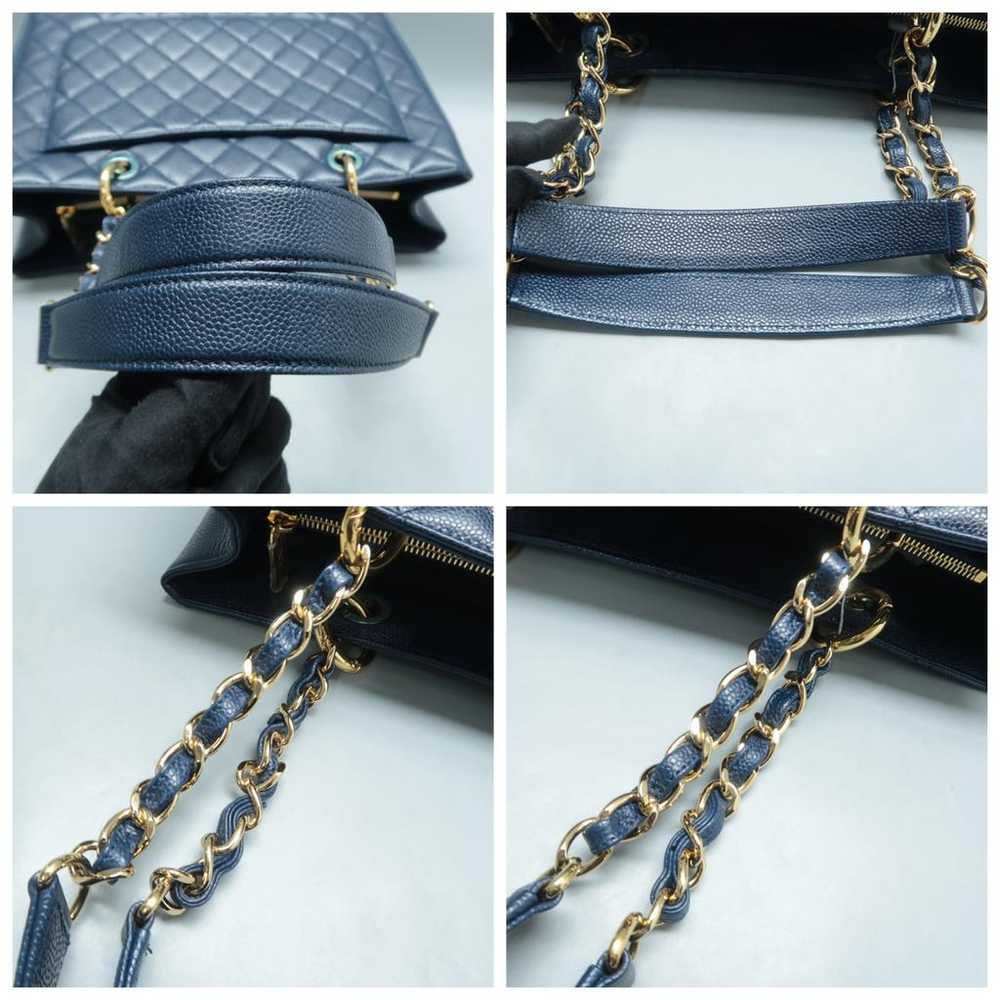 Chanel Grand shopping leather handbag - image 9