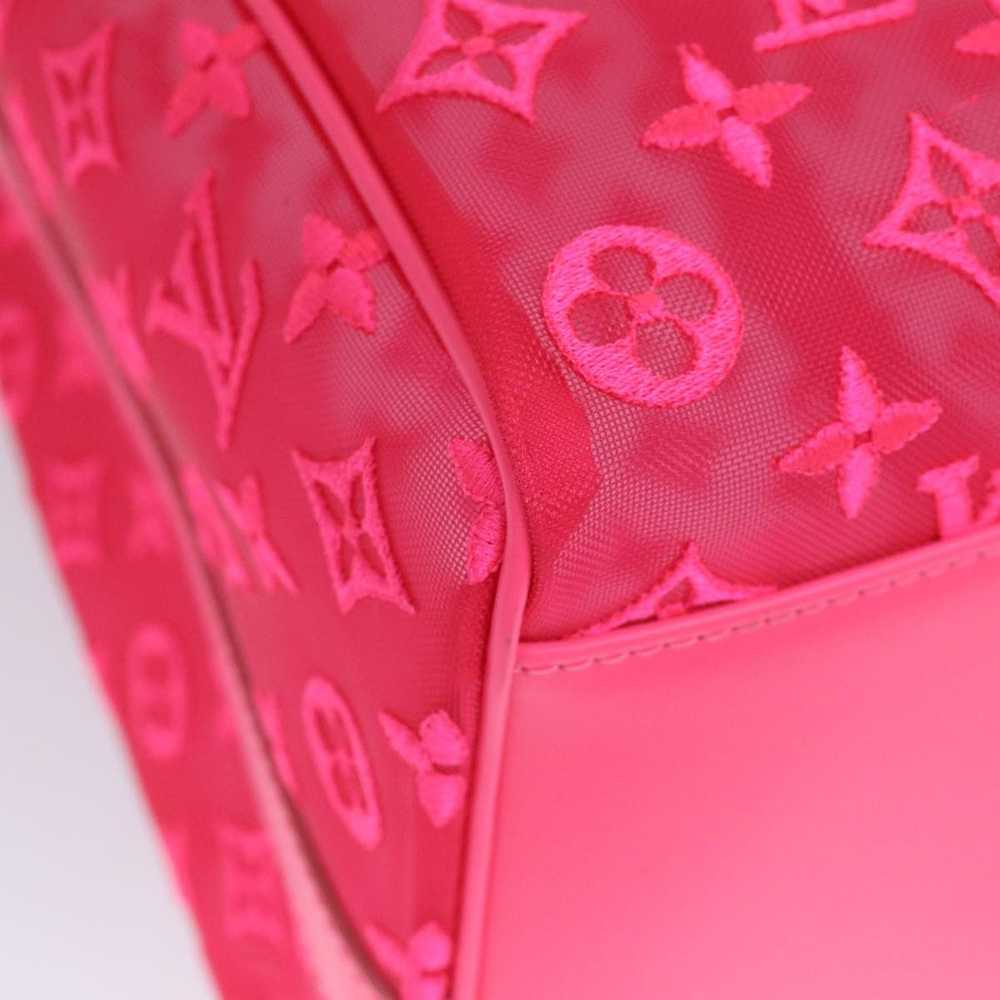 Louis Vuitton Keepall Bandouliere 50 Pink Canvas … - image 9