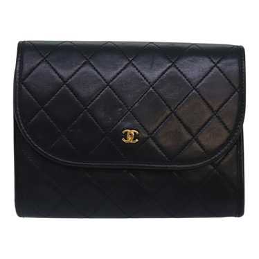 Chanel Matelassé Black Leather Shoulder Bag (Pre-O