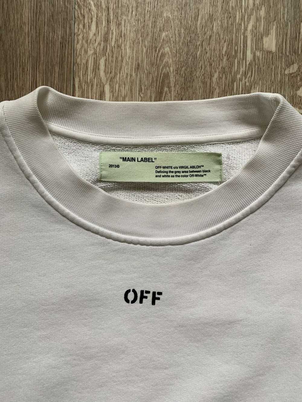 Luxury × Off-White × Vintage OFF-WHITE sweatshirt… - image 5