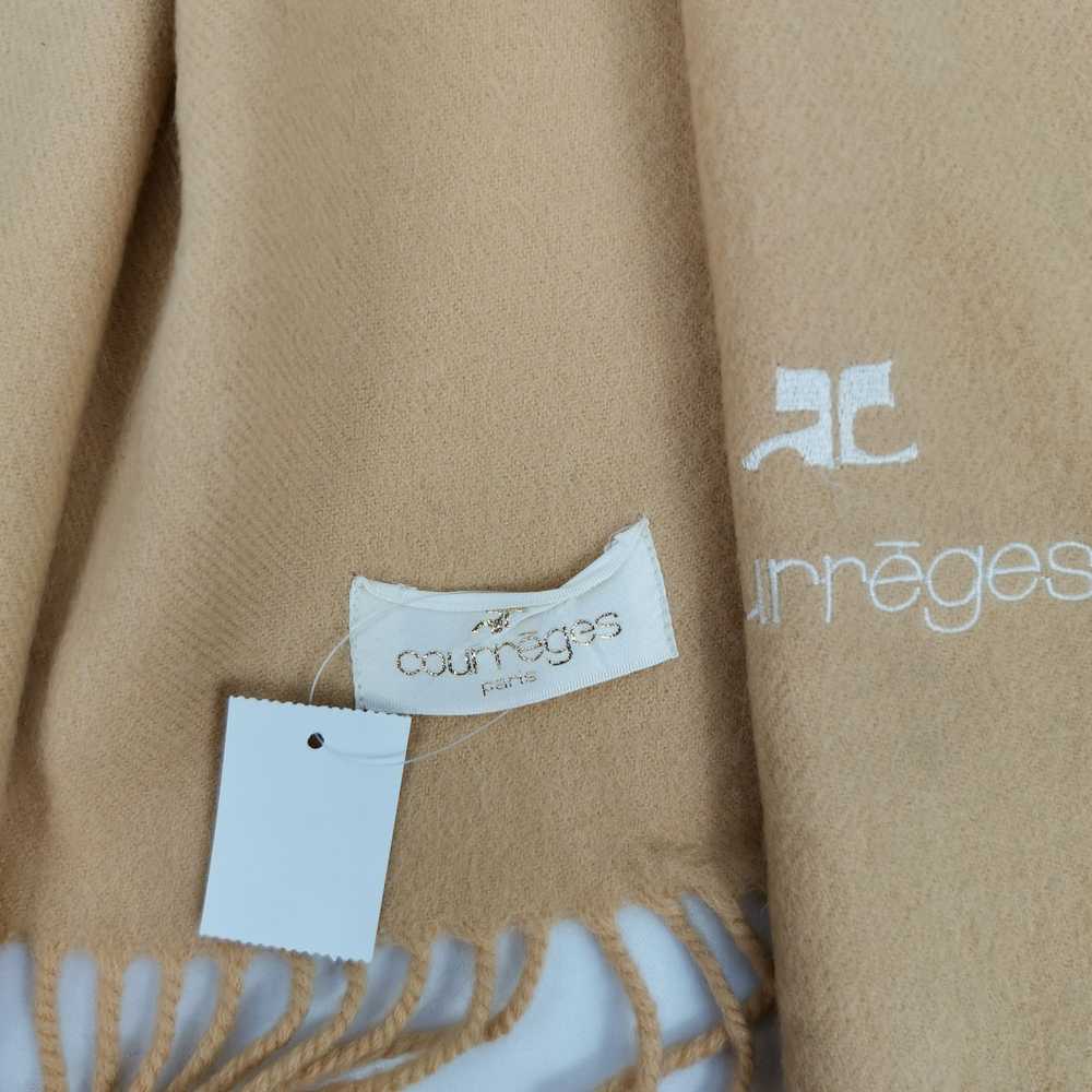 Courreges × Vintage Vintage Courreges Scarf Wool … - image 4