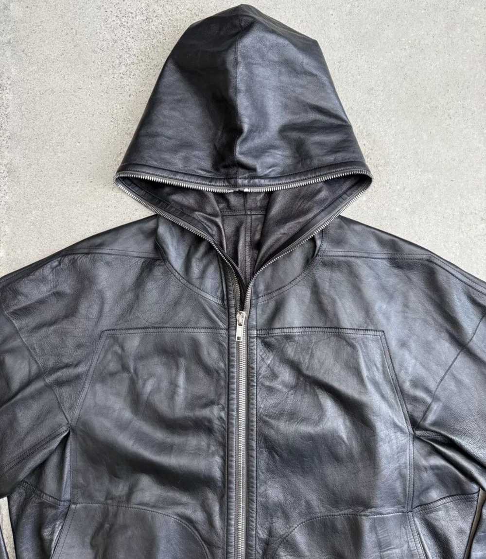 Rick Owens Rick Owens Sheepskin Zipper Hoodie - image 4