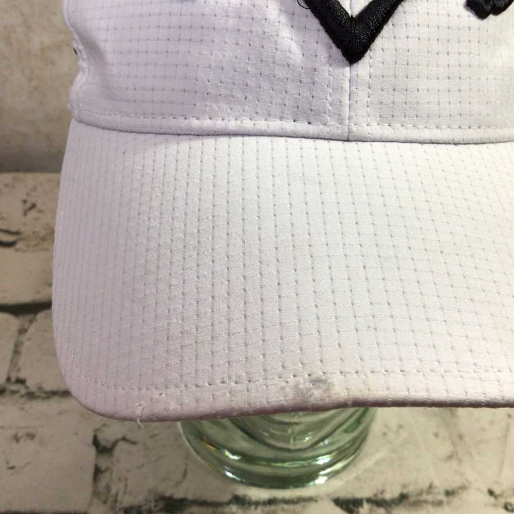 Callaway Premium White Golfing Headwear Adjustabl… - image 2