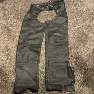 Harley Davidson Harley Davidson Leather Chaps - image 1