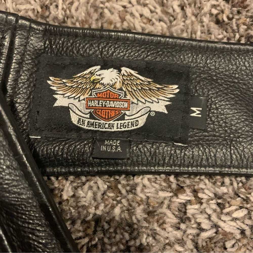 Harley Davidson Harley Davidson Leather Chaps - image 7