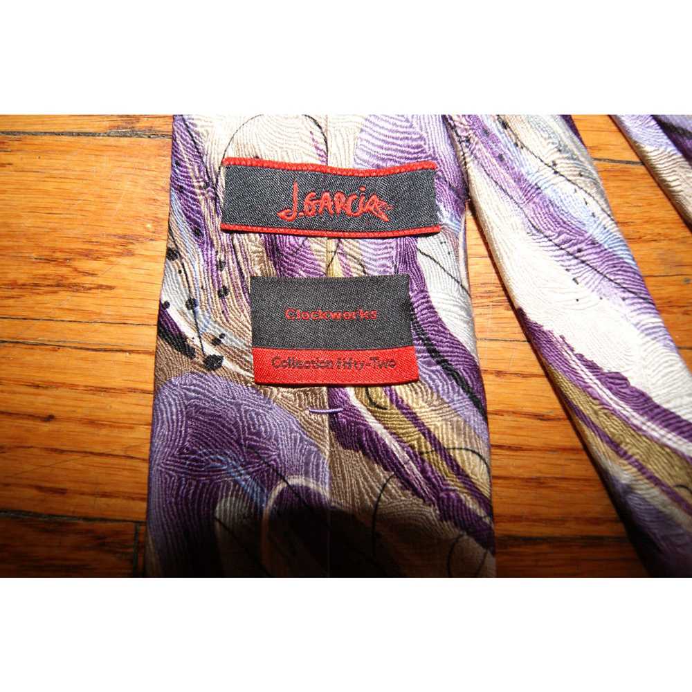 Unbrnd Jerry Garcia Mens Neck Tie Clockworks Coll… - image 3