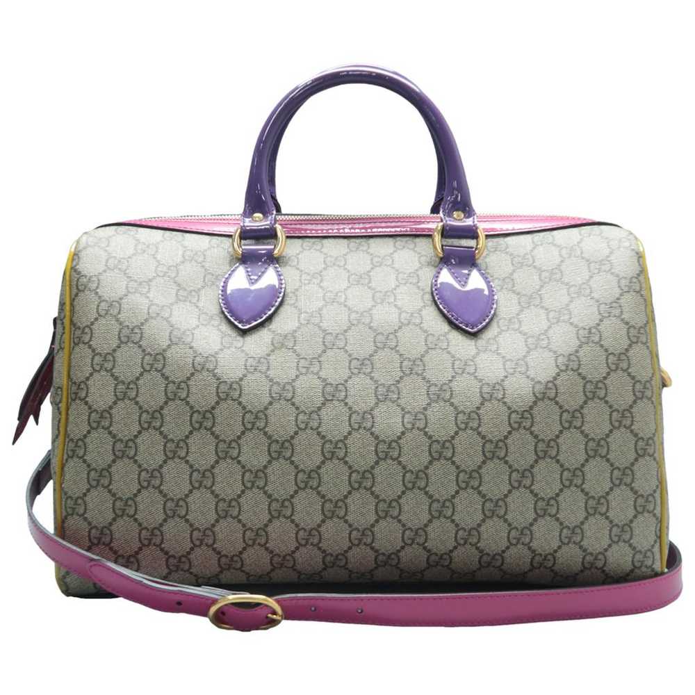 Gucci Boston leather satchel - image 1