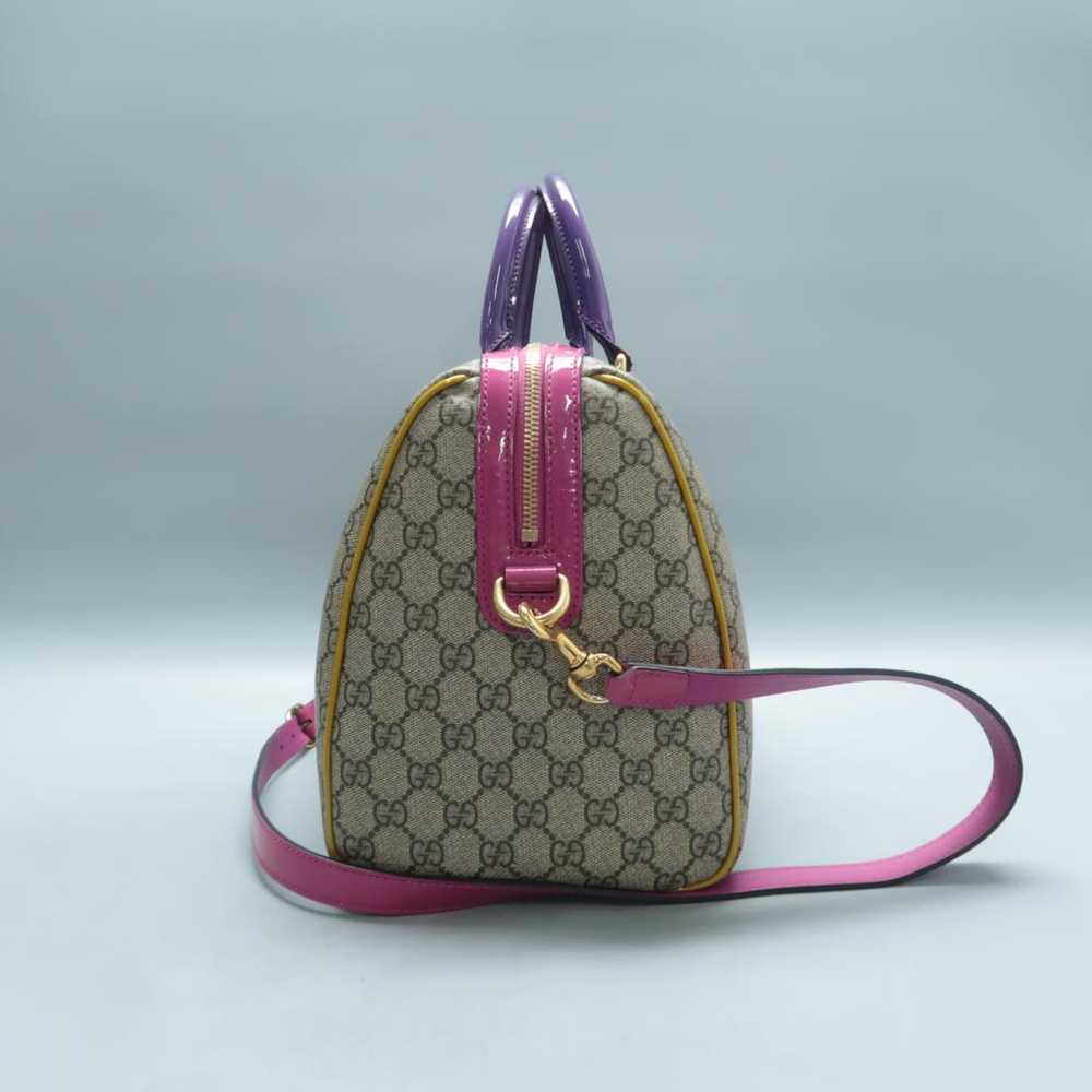 Gucci Boston leather satchel - image 3