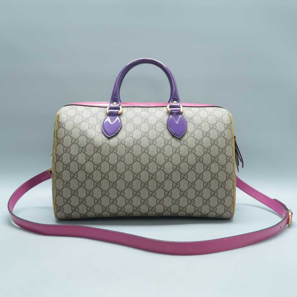 Gucci Boston leather satchel - image 4