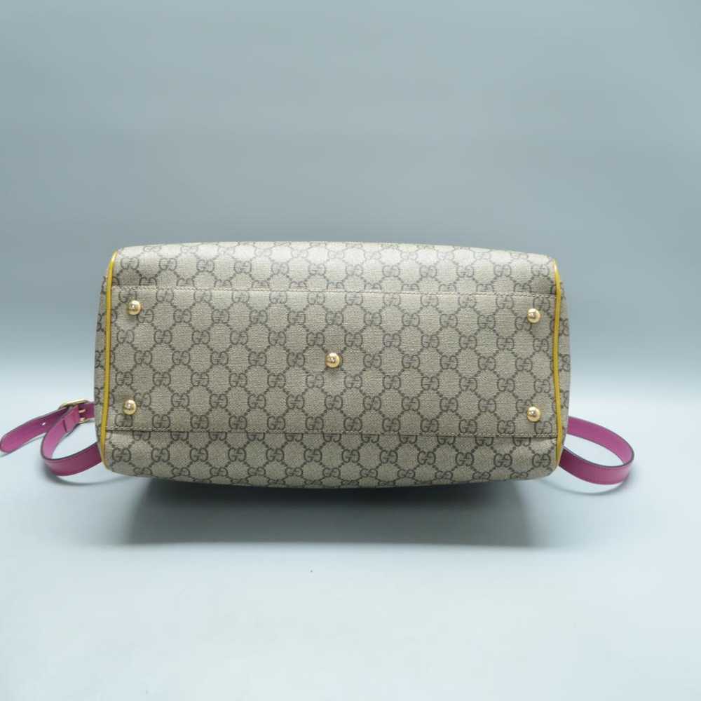 Gucci Boston leather satchel - image 6