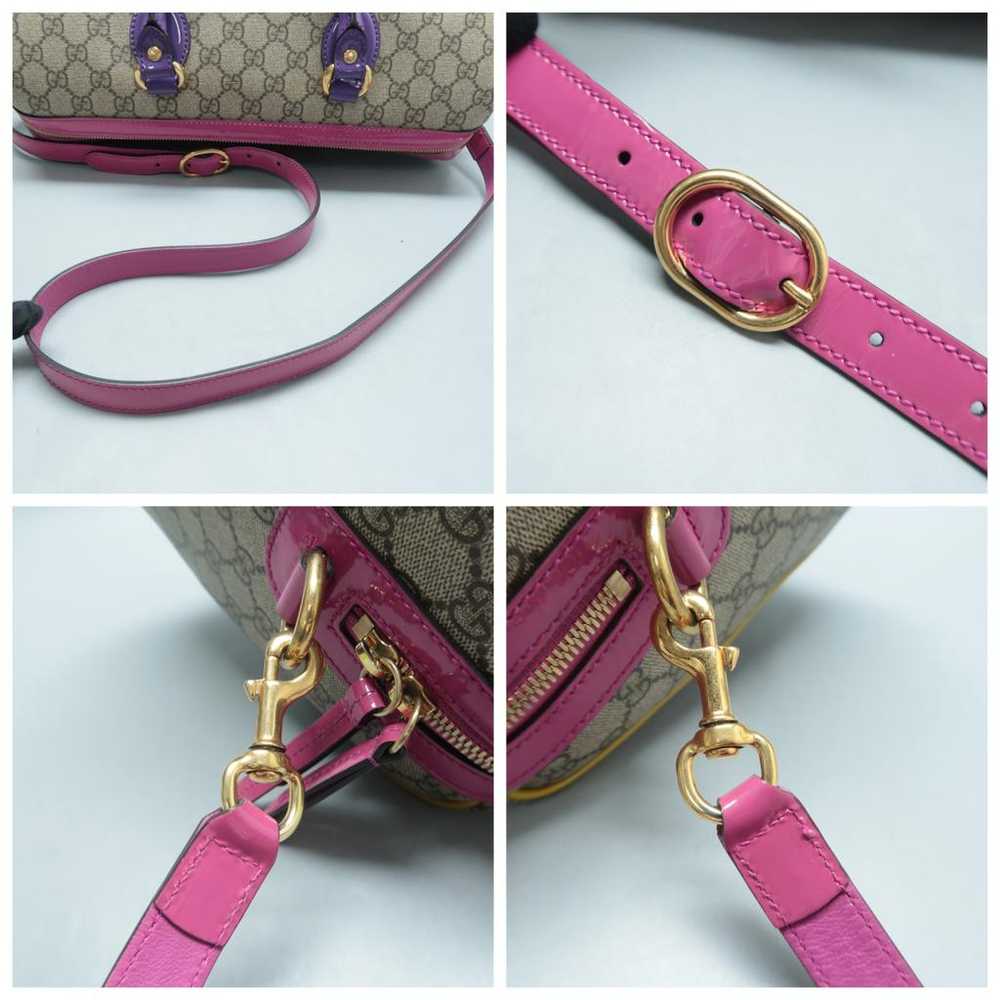 Gucci Boston leather satchel - image 8