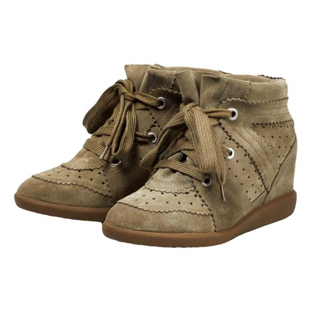 Isabel Marant Bobby leather trainers - image 1