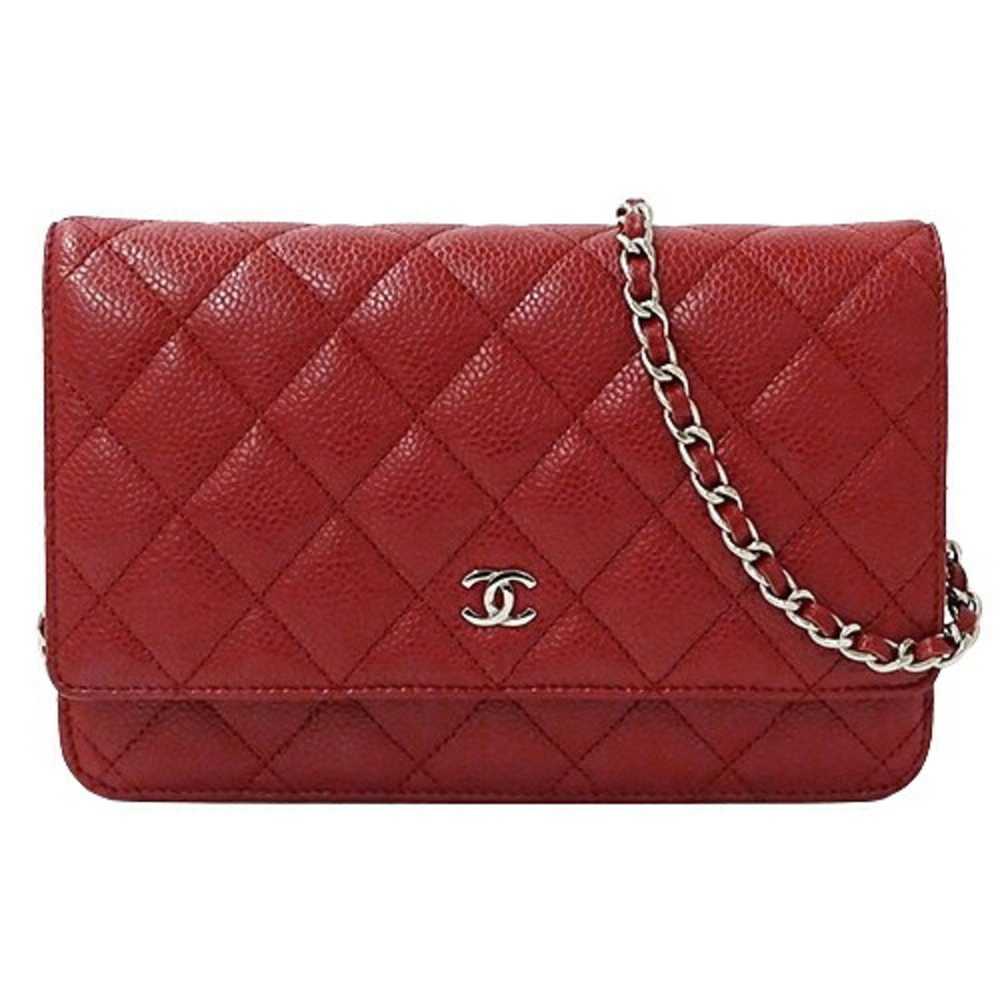 Chanel CHANEL Wallet Matelasse Women's Shoulder C… - image 1