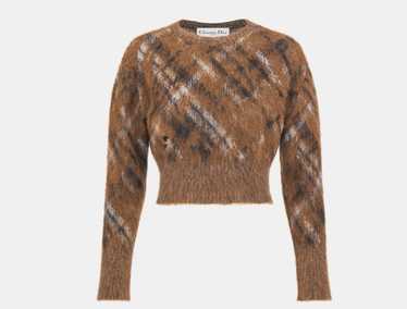 Dior o1w1db11124 Check'n' Sweater in Multicolor - image 1