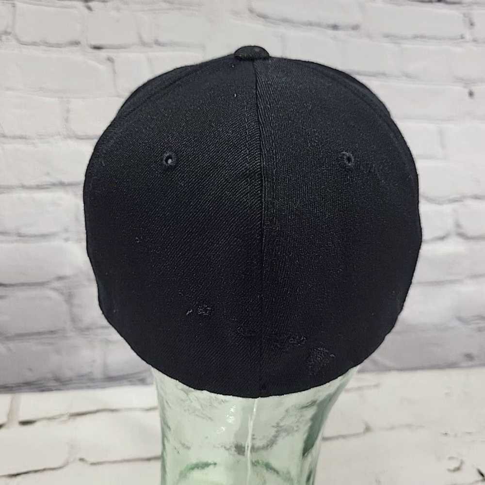 Vintage Mens Universal Fit Black Flex Fit Ball Ca… - image 4