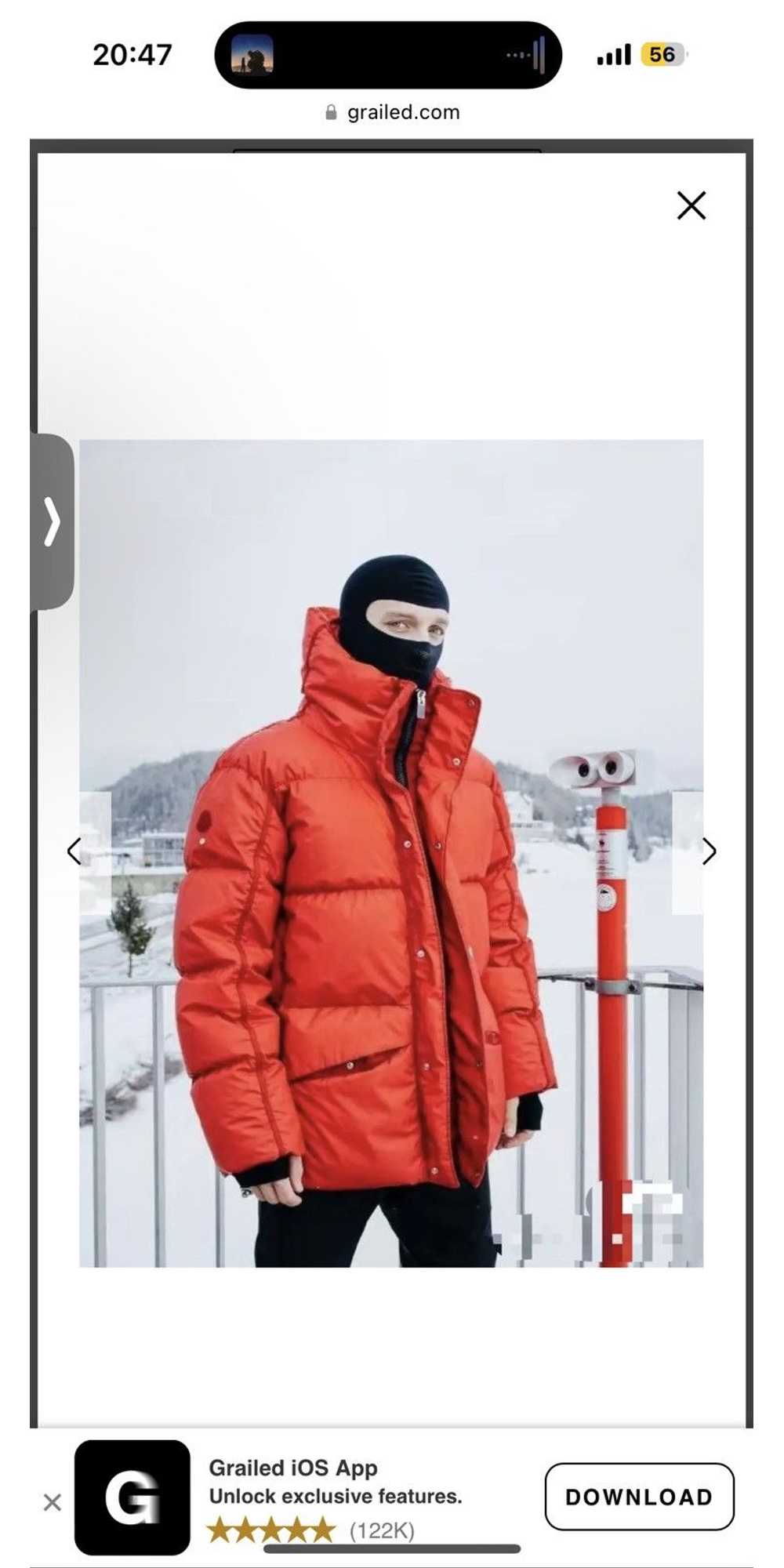 Alyx × Moncler $2900 Moncler 1017 ALYX 9SM Red Er… - image 1