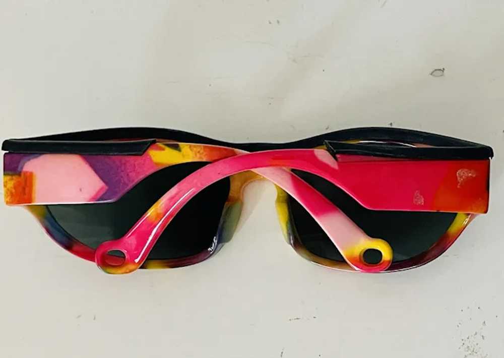 Vintage Polaroid Sunglasses Pink - image 2