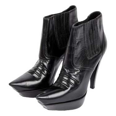 Balenciaga Leather ankle boots