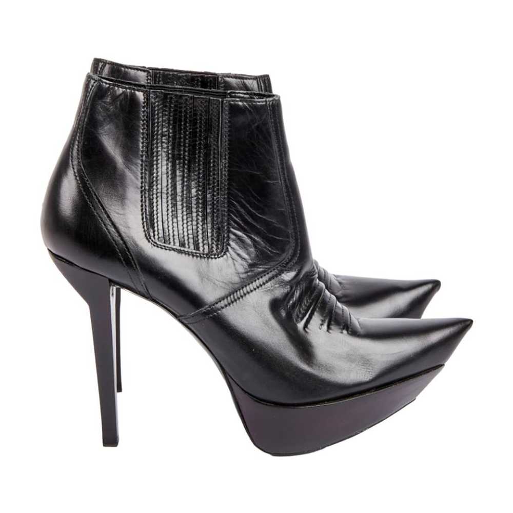 Balenciaga Leather ankle boots - image 3